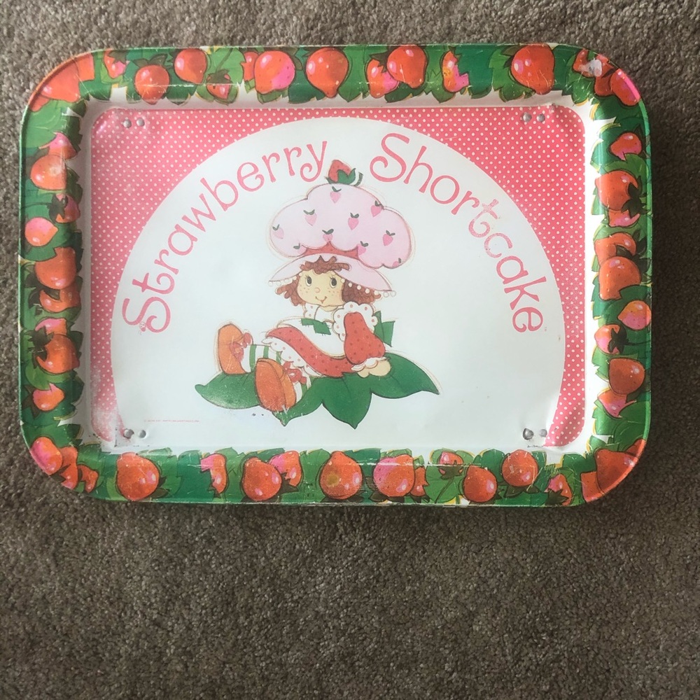 Vintage Strawberry Shortcake TV Tray